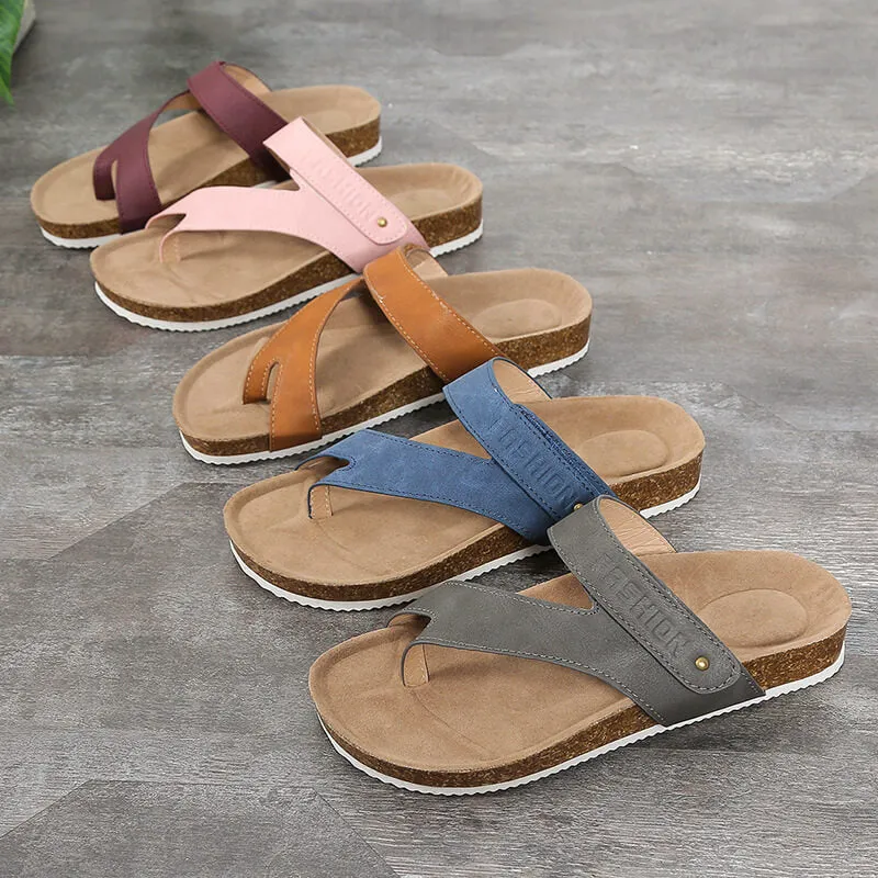 2022 Summer Slides Sandal Arch Support Flip-Flops