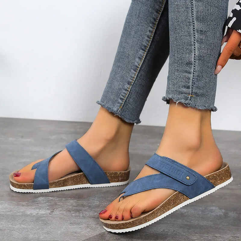 2022 Summer Slides Sandal Arch Support Flip-Flops