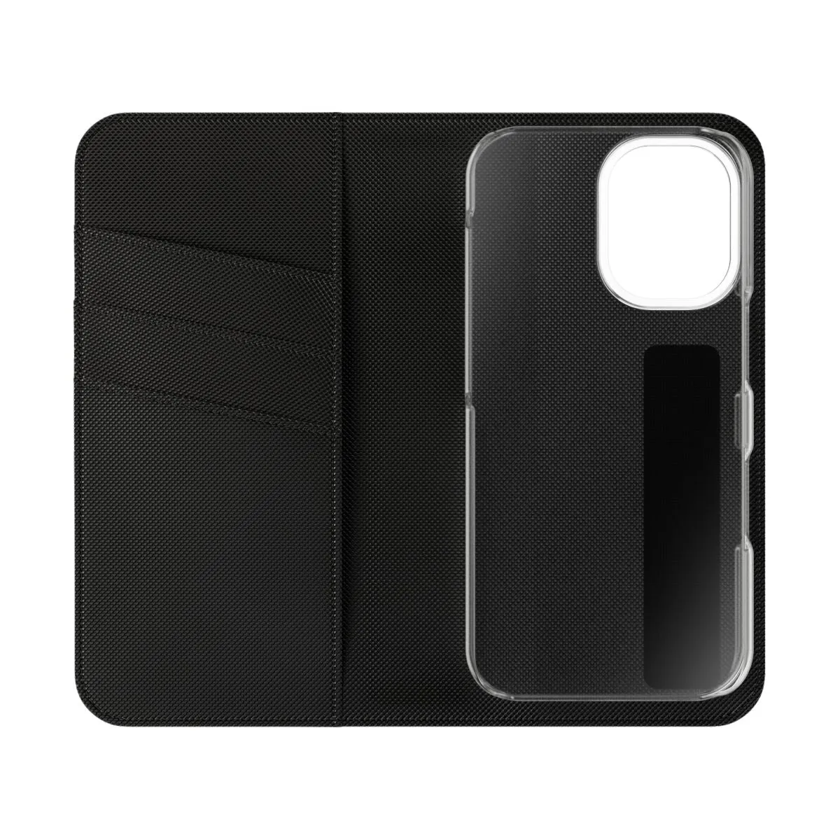 Artful Japanese-Inspired Flip Phone Case - Retro Design