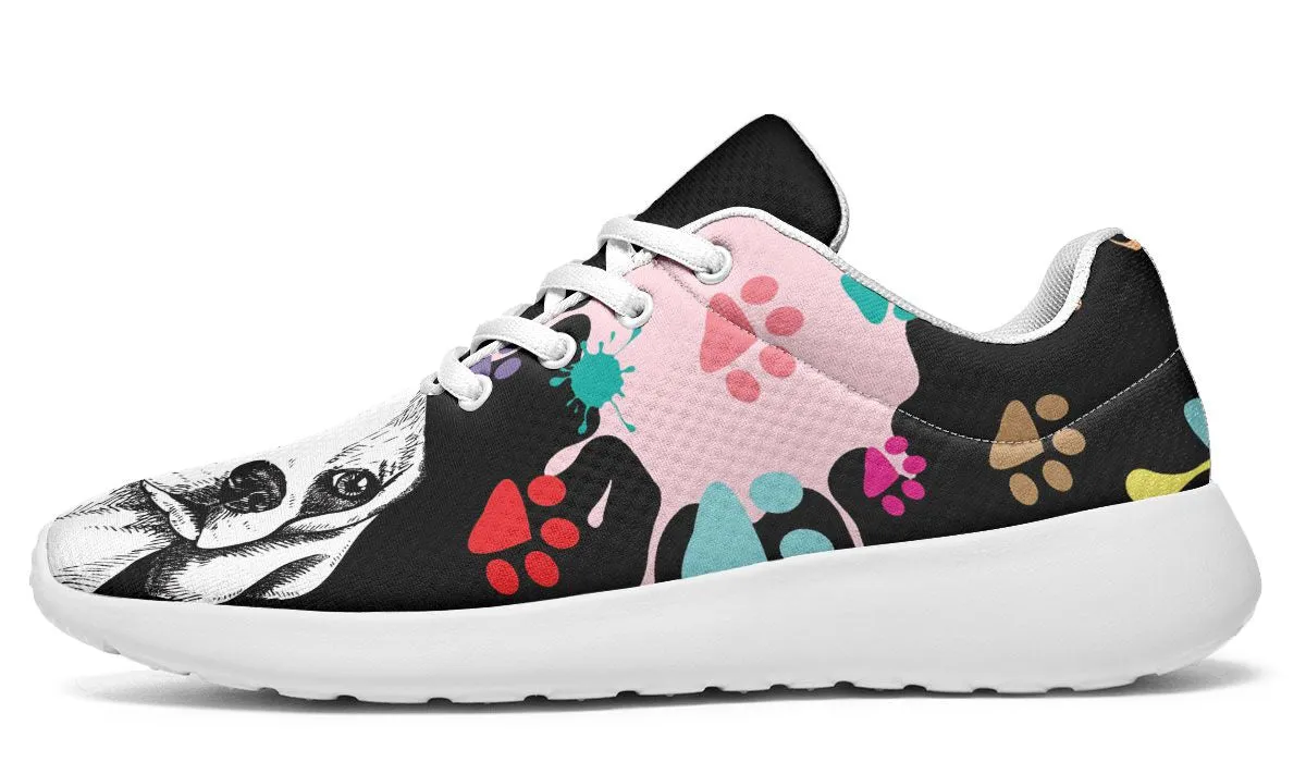Artsy Beagle Sneakers