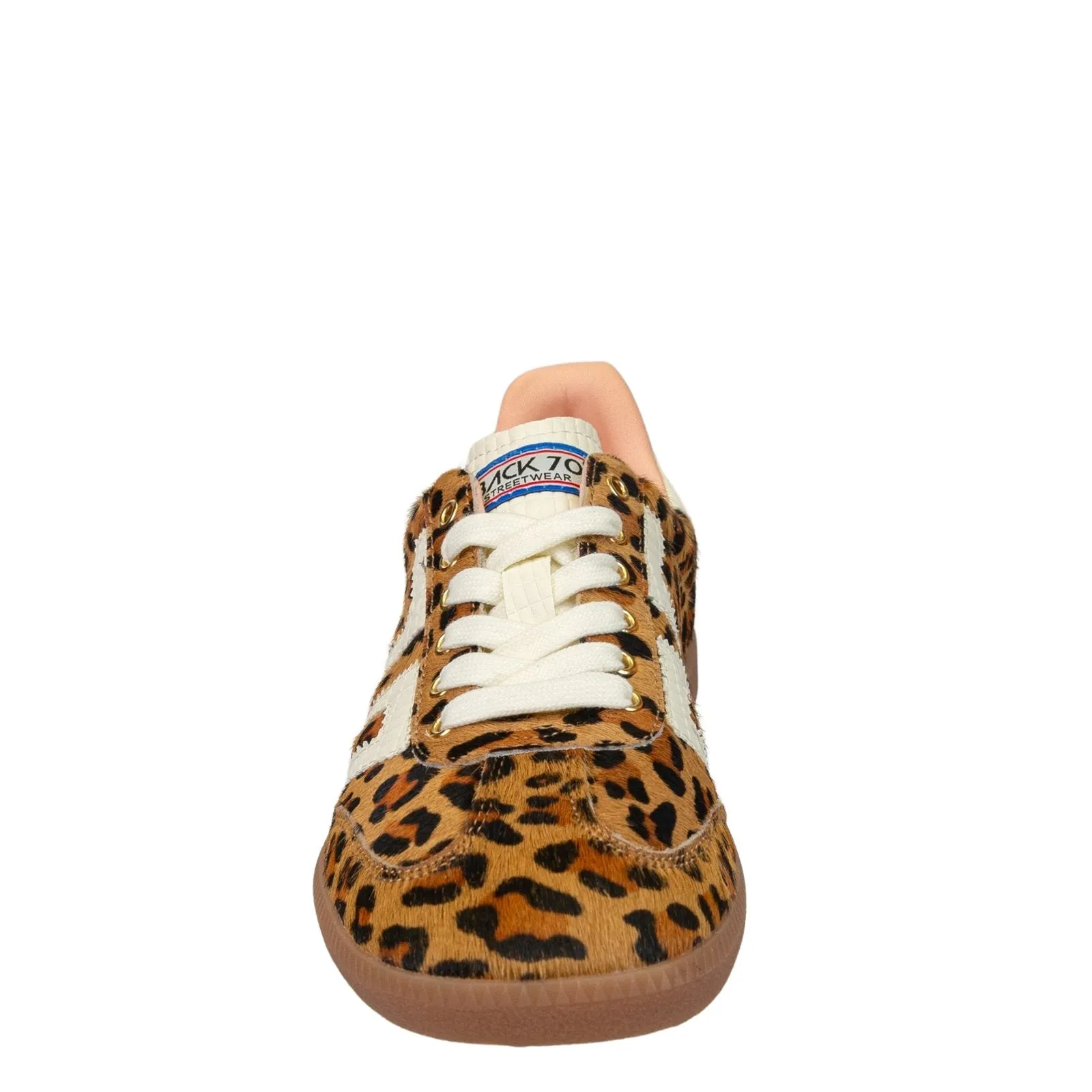 BACK 70 - CLOUD in LEOPARD CAMEL WHITE Sneakers