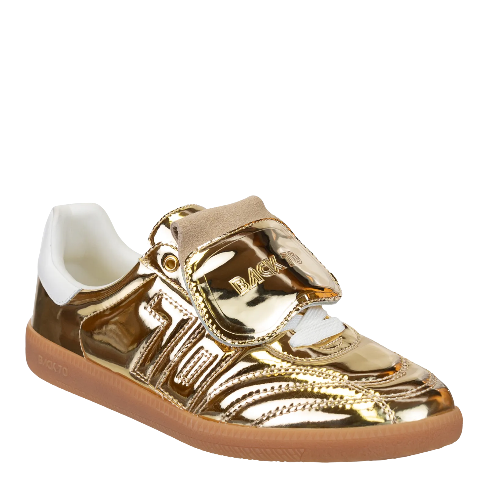 BACK 70 - FLUFFY in GOLD Sneakers