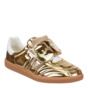 BACK 70 - FLUFFY in GOLD Sneakers