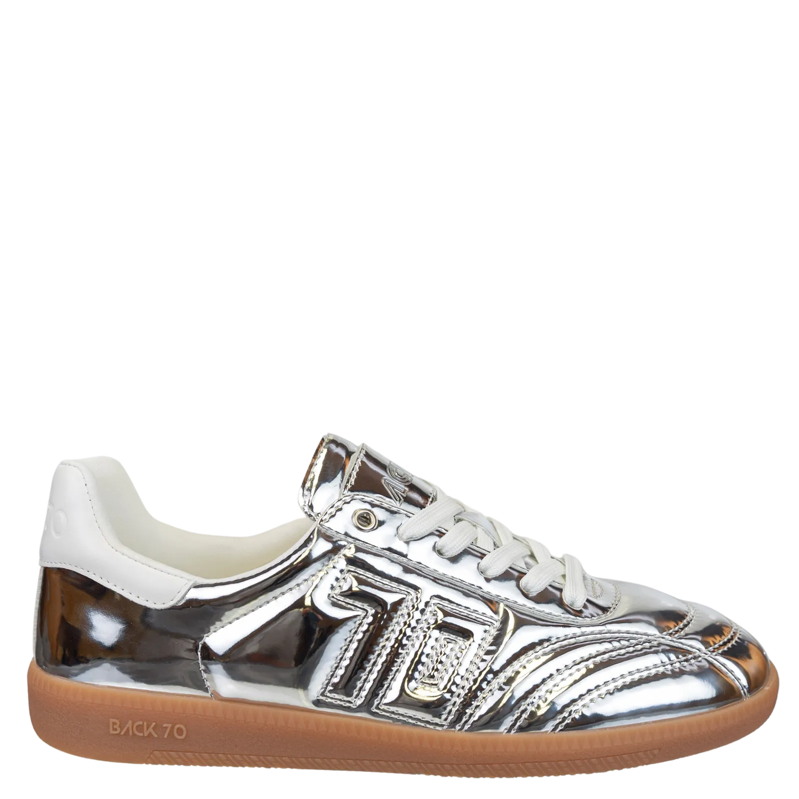 BACK 70 - FLUFFY in SILVER Sneakers