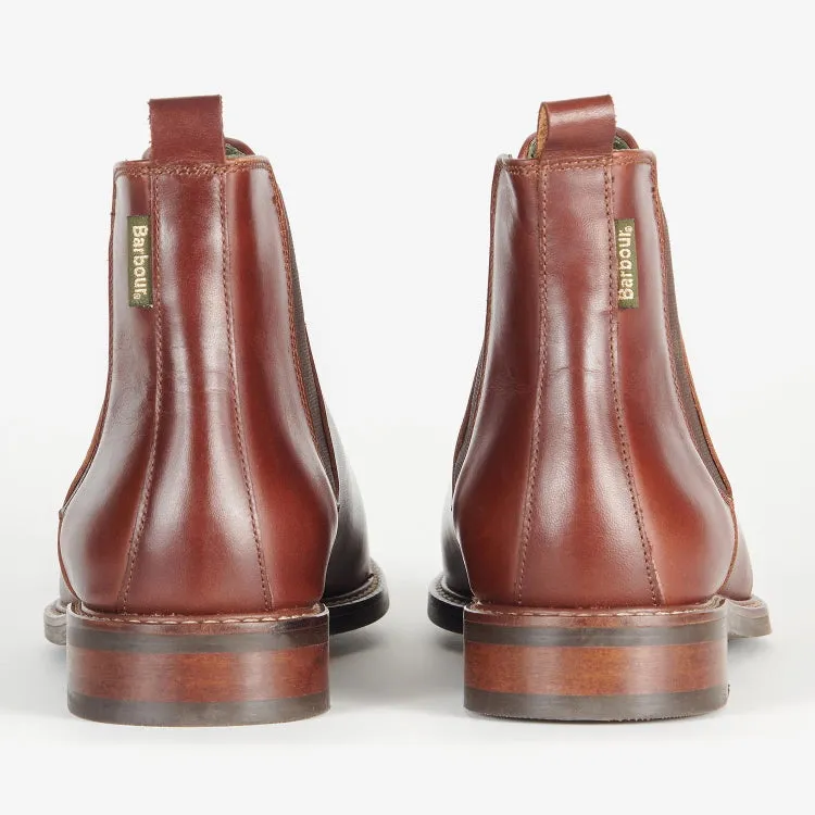Barbour Ladies Foxton Chelsea Boots - Cognac