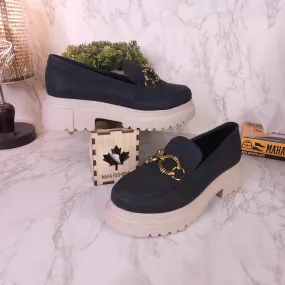 Black Casual Platform Shoes