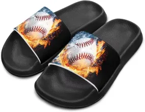 Boys Slides Cool Animal Cloud Slides for Kids Summer House Slippers Beach Sandals
