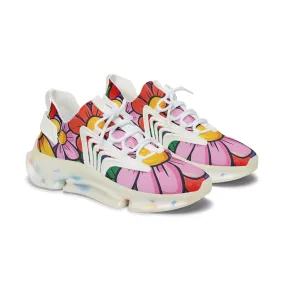 Cartoon Flowers Ver 7 - Women's Mesh Sneakers