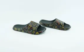 Casual EVA slides for men in black