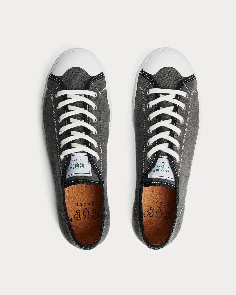 Clava Stone Black Low Top Sneakers