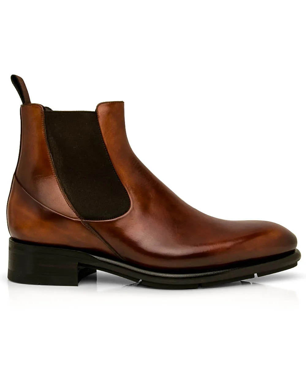 Cognac Chelsea Boot