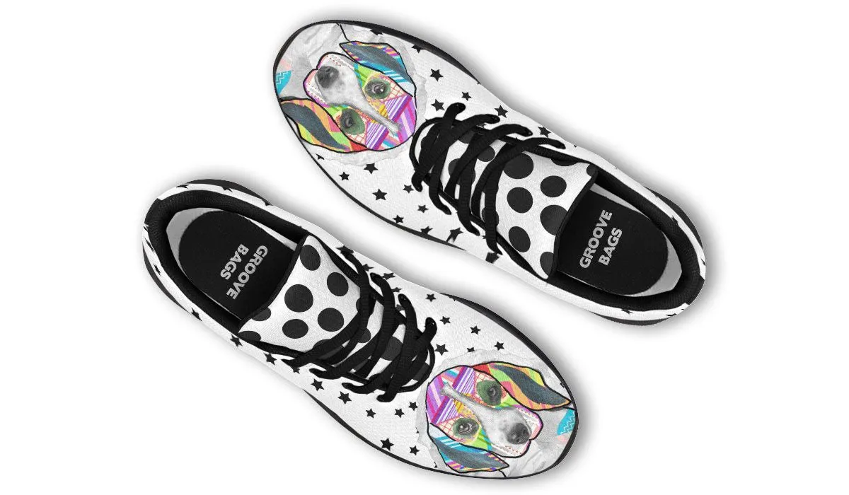 Collage Pup Beagle Sneakers