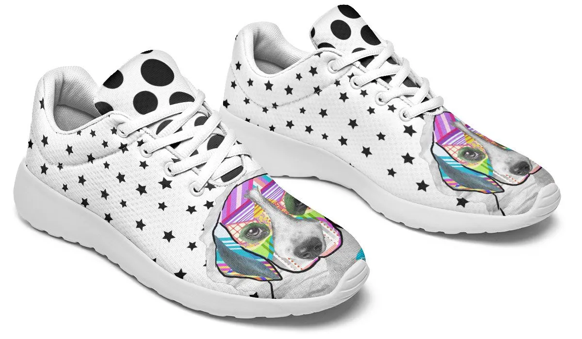 Collage Pup Beagle Sneakers