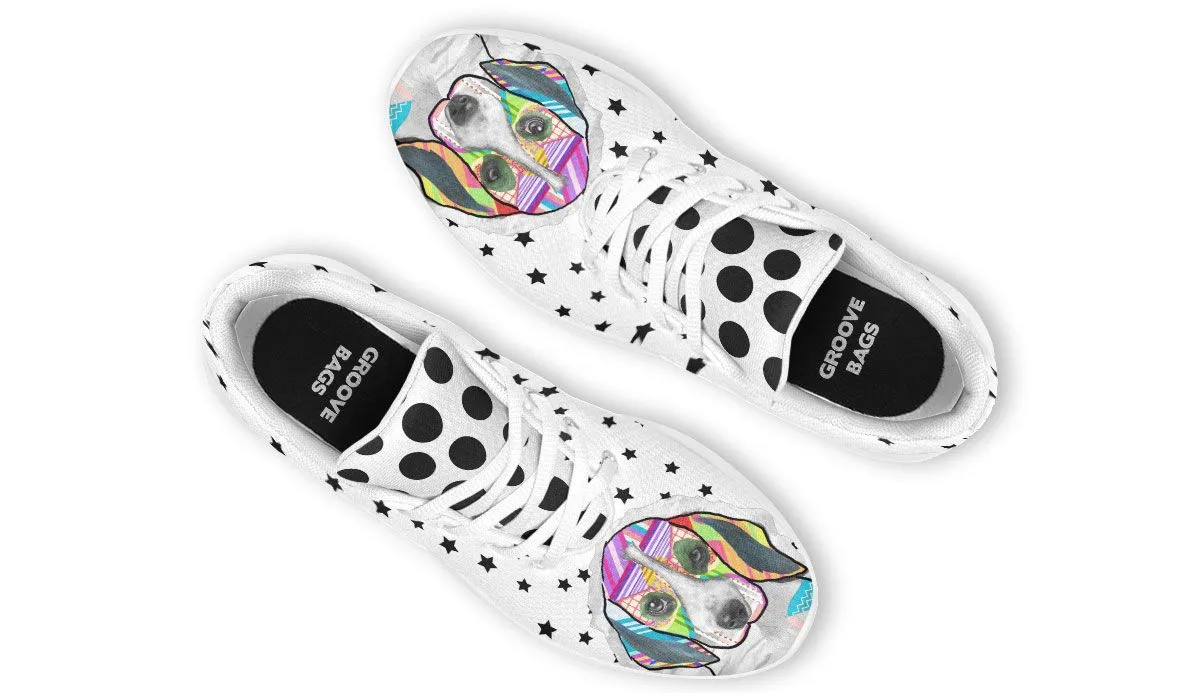 Collage Pup Beagle Sneakers