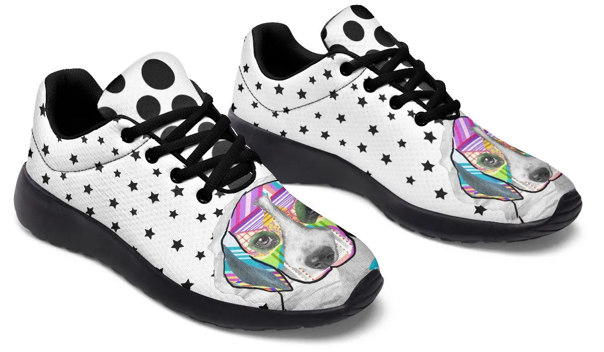 Collage Pup Beagle Sneakers