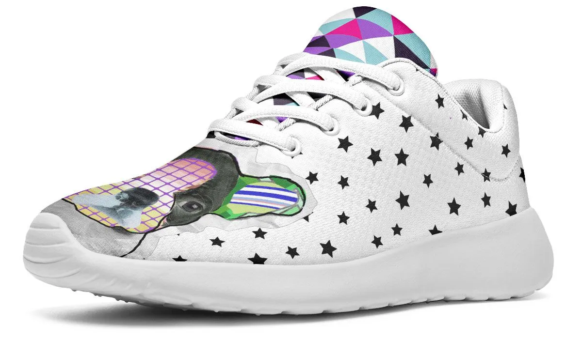 Collage Pup Bostie Sneakers