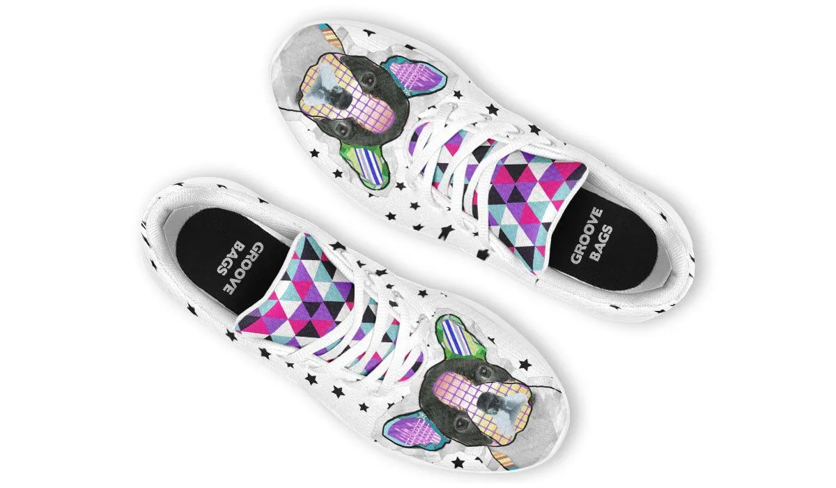 Collage Pup Bostie Sneakers
