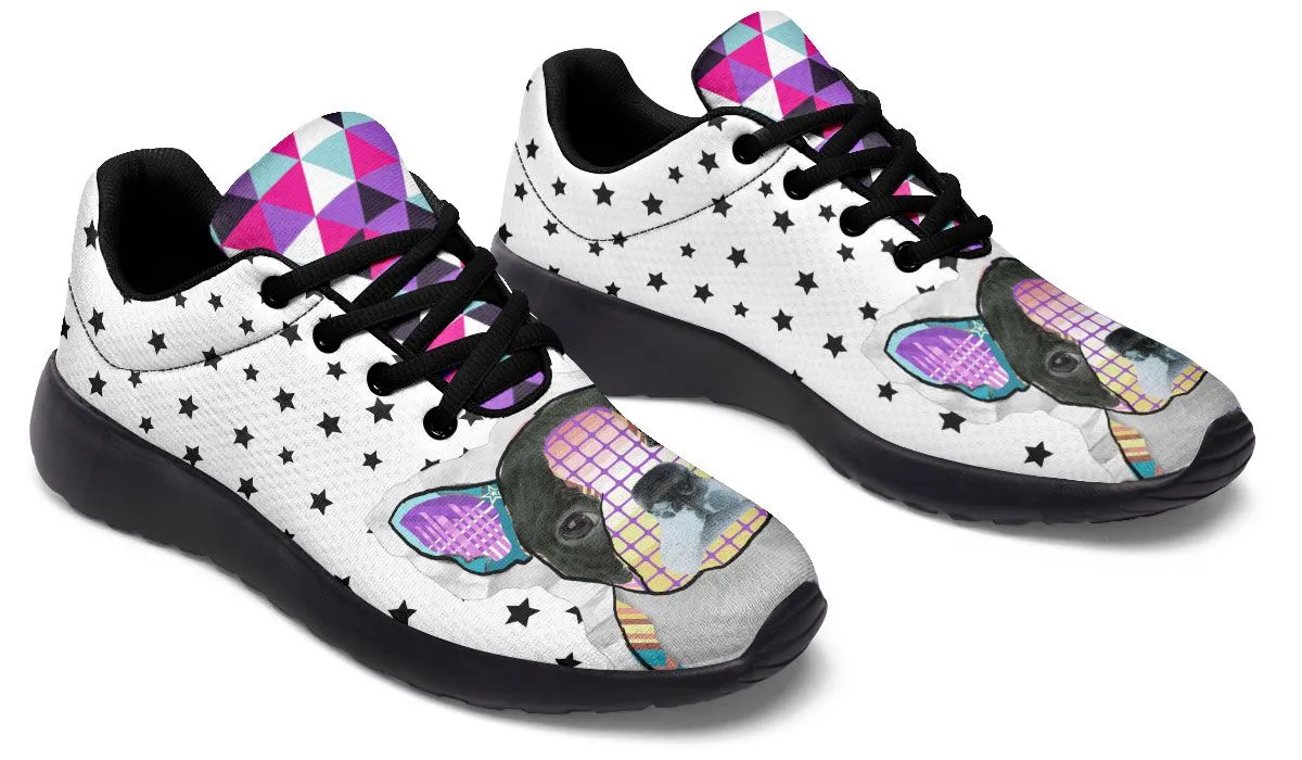 Collage Pup Bostie Sneakers