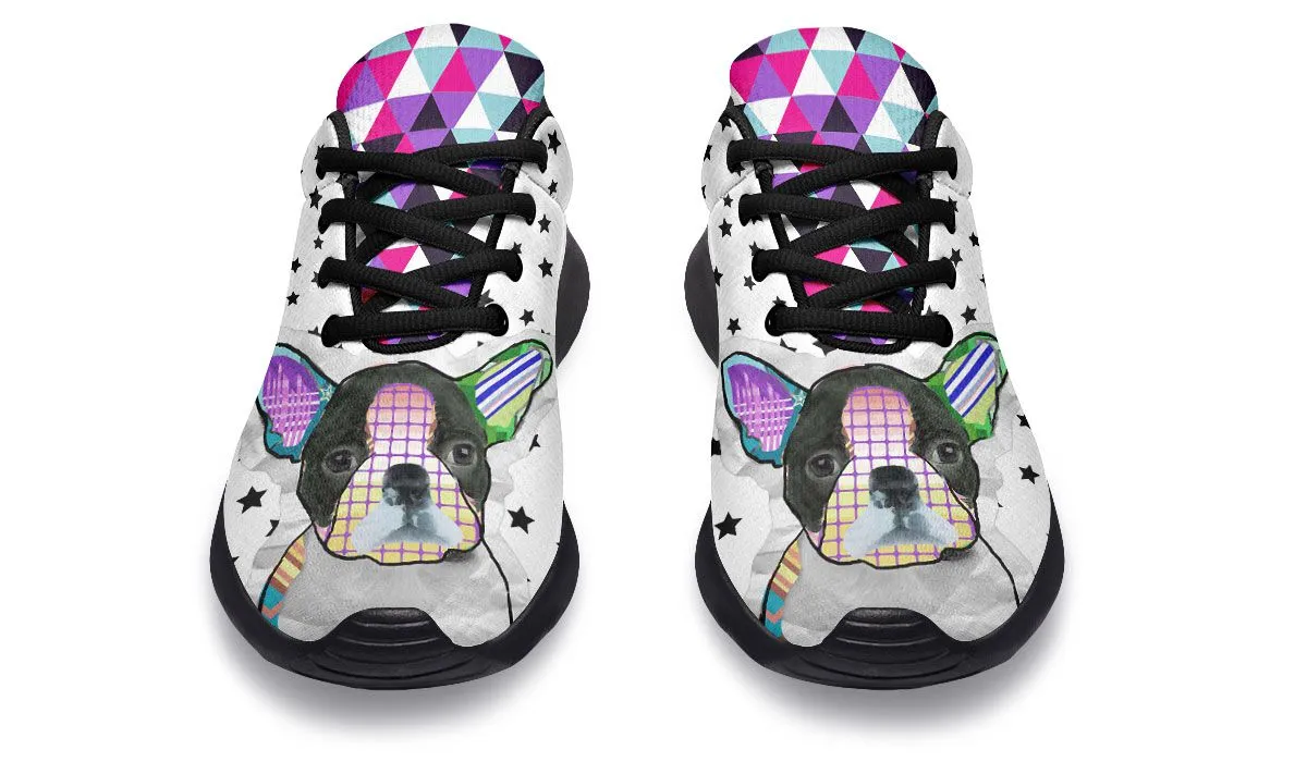 Collage Pup Bostie Sneakers