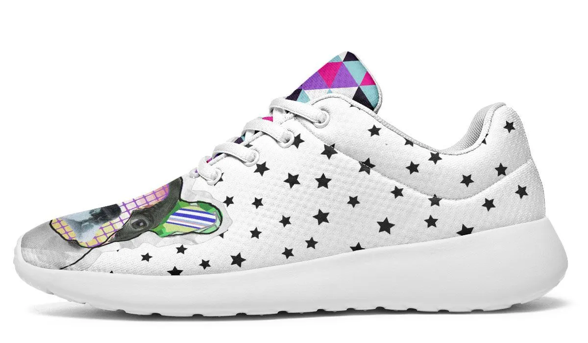 Collage Pup Bostie Sneakers