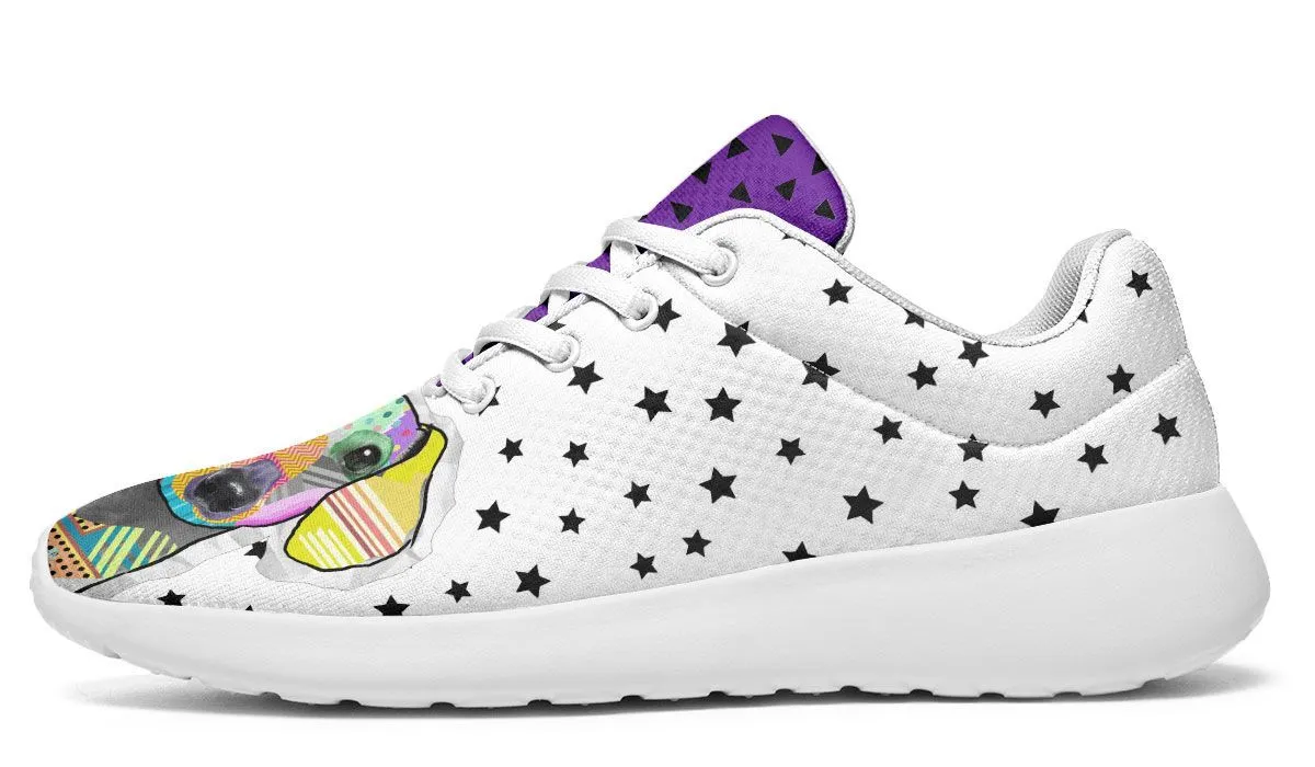 Collage Pup Dachshund Sneakers