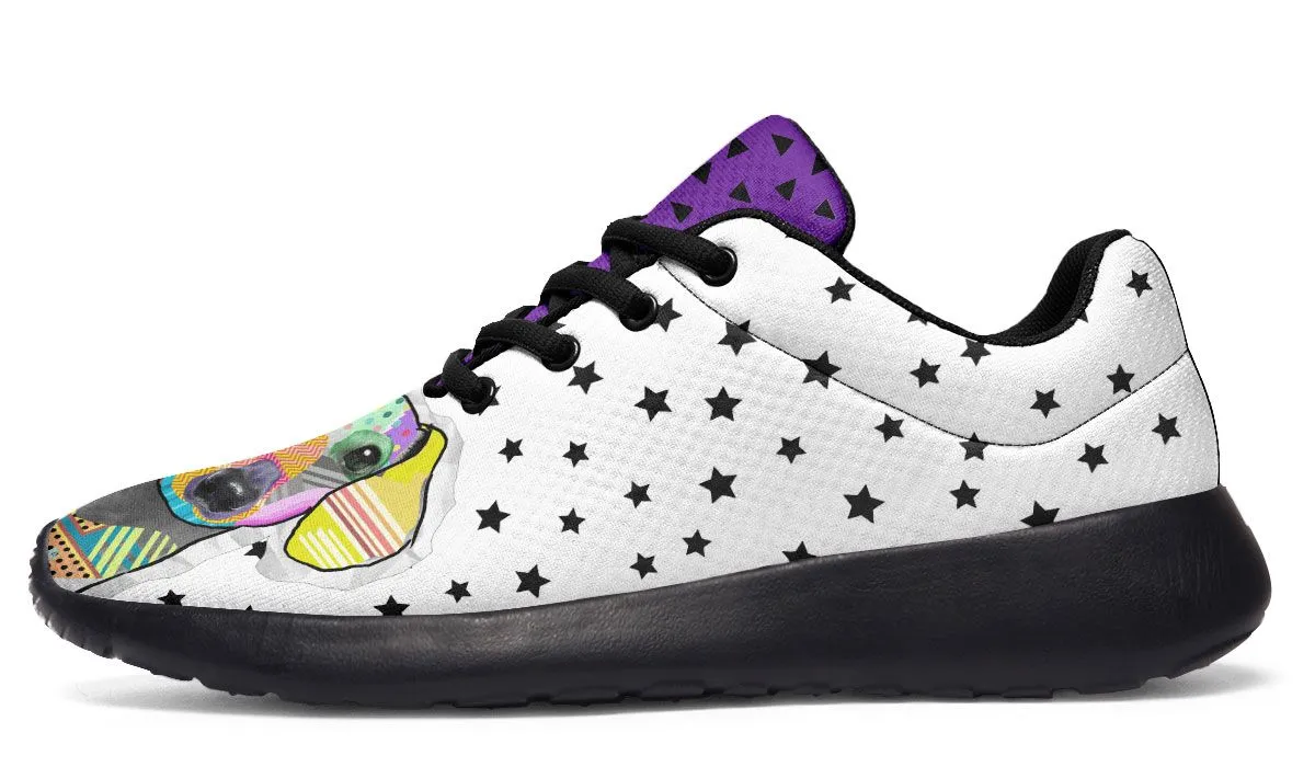 Collage Pup Dachshund Sneakers