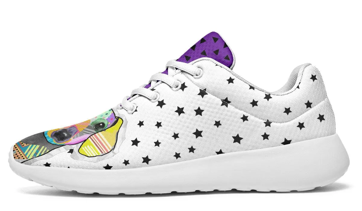 Collage Pup Dachshund Sneakers