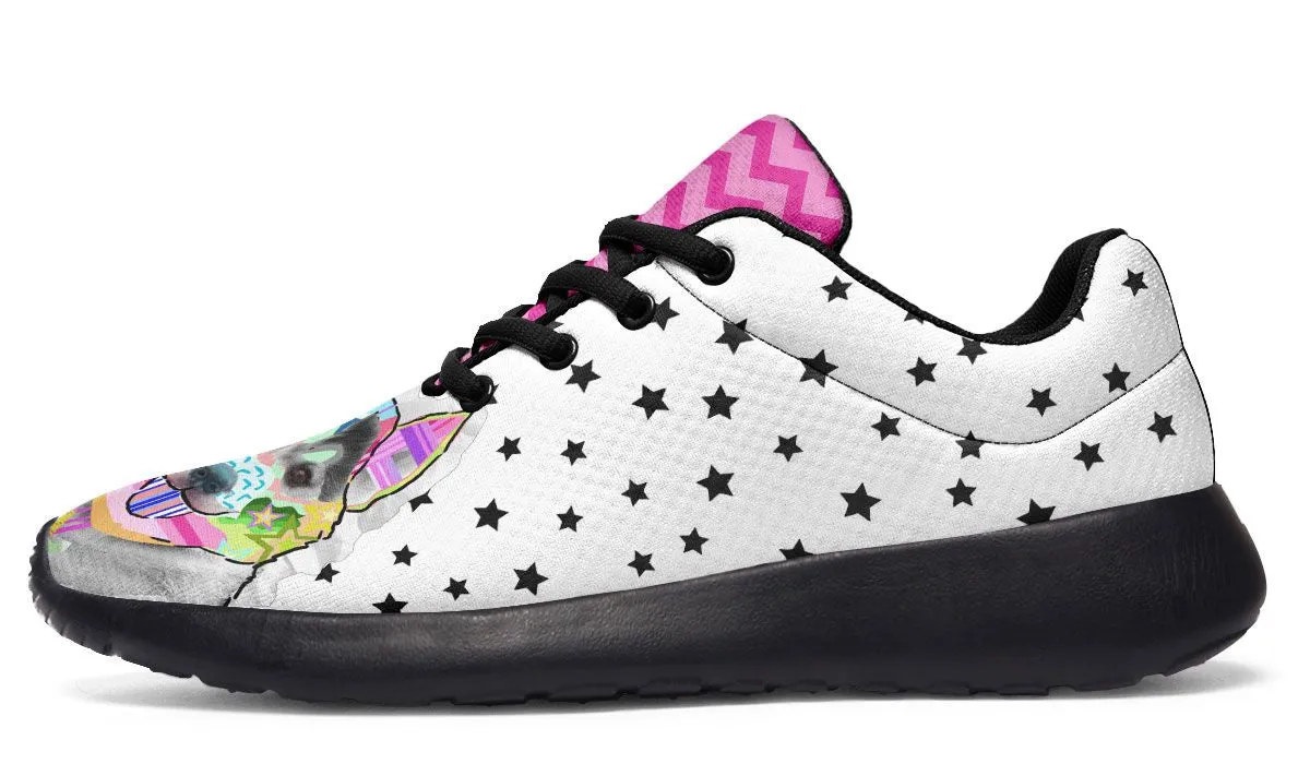 Collage Pup Husky Sneakers