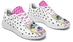 Collage Pup Husky Sneakers