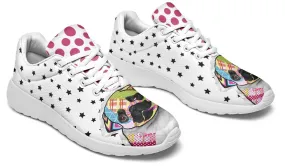 Collage Pup Pug Sneakers