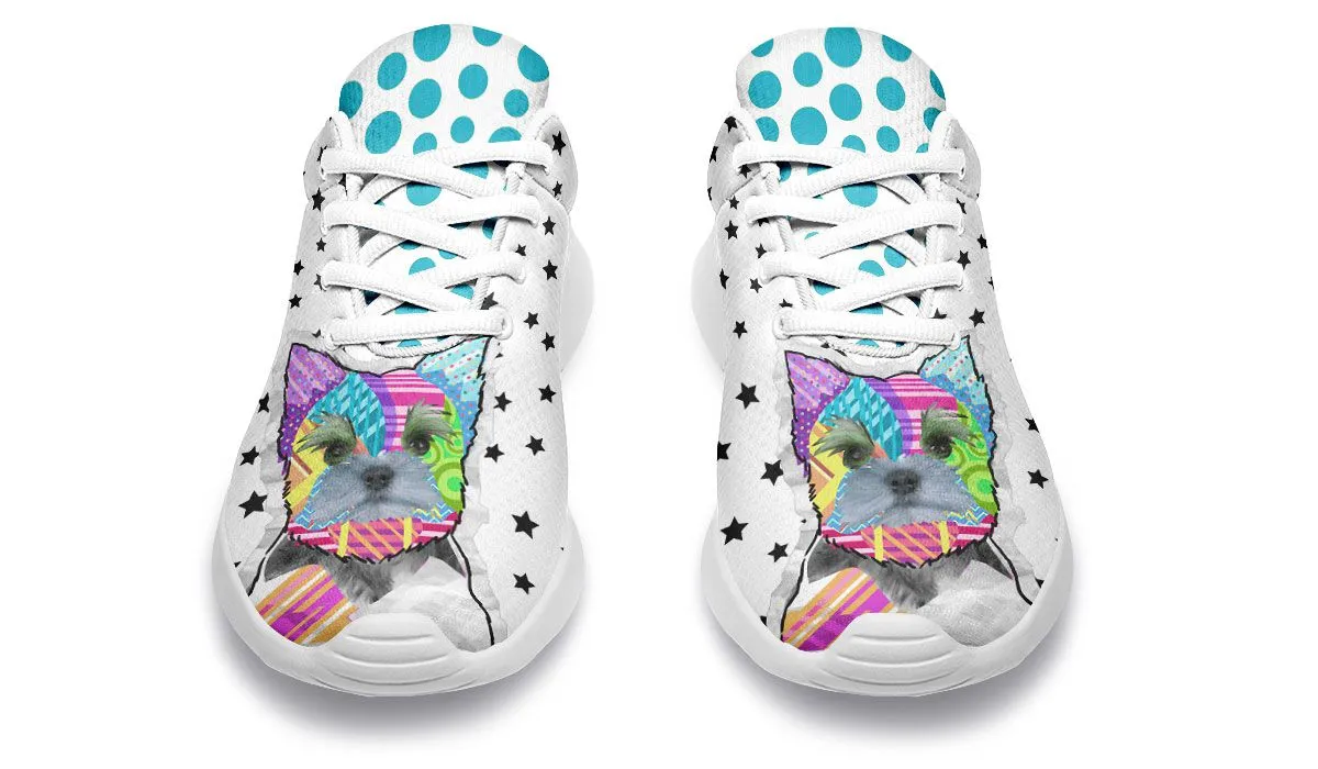 Collage Pup Yorkie Sneakers