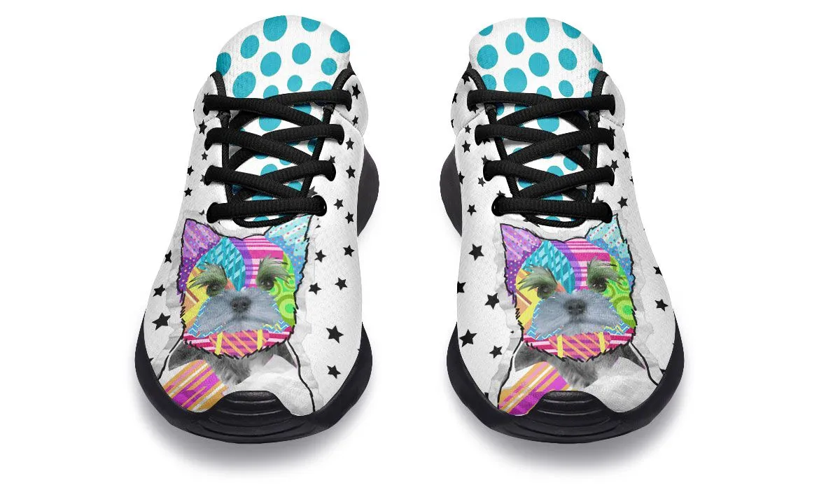 Collage Pup Yorkie Sneakers
