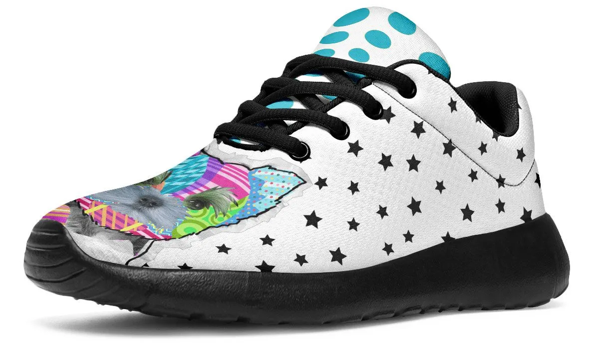 Collage Pup Yorkie Sneakers