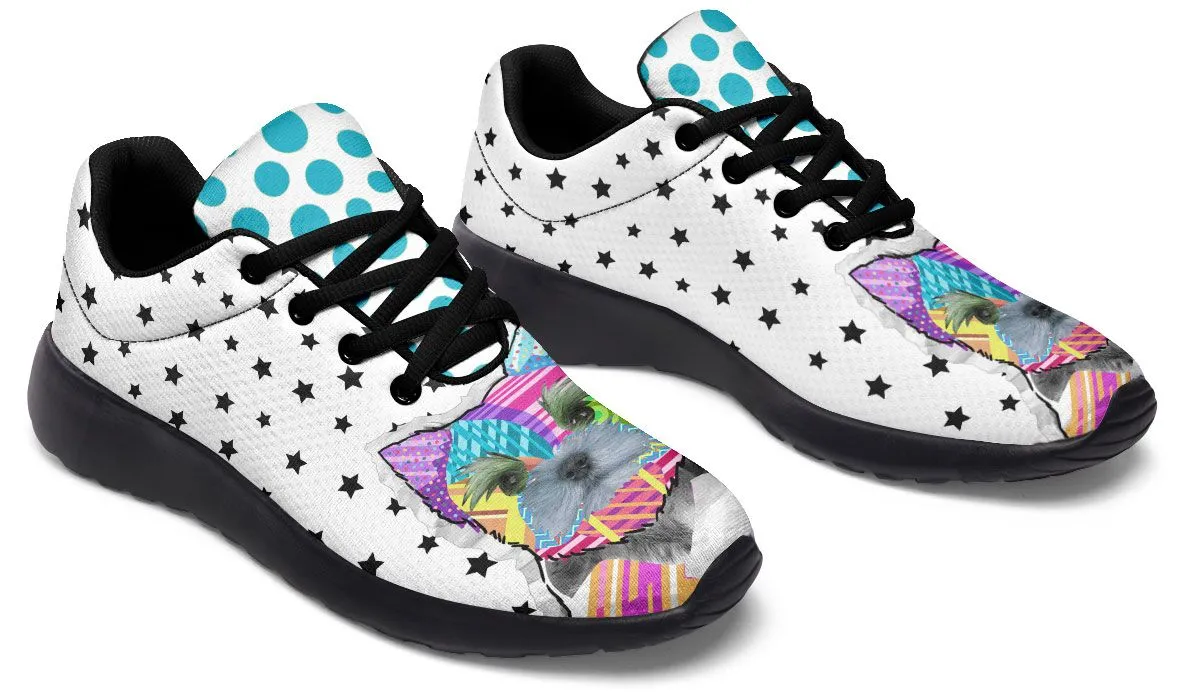 Collage Pup Yorkie Sneakers