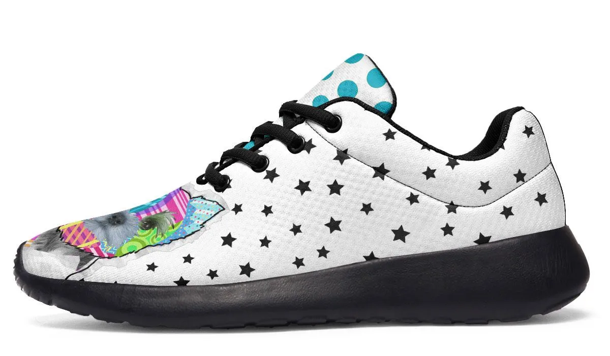 Collage Pup Yorkie Sneakers