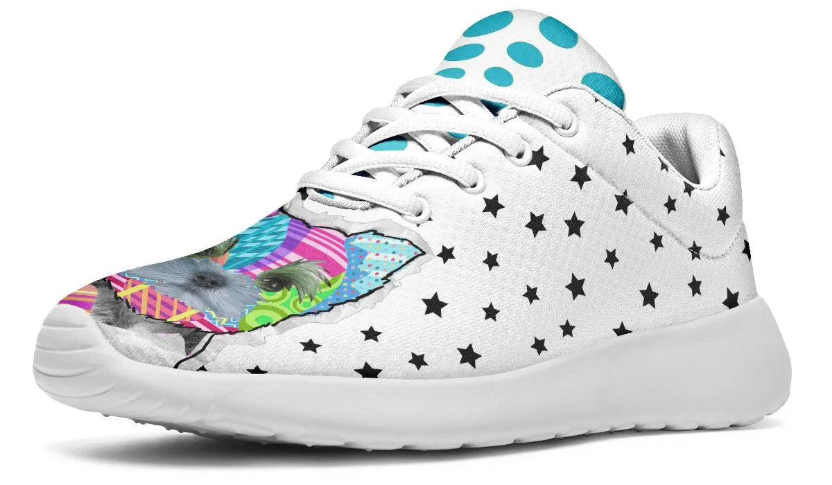 Collage Pup Yorkie Sneakers