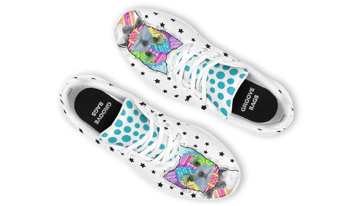 Collage Pup Yorkie Sneakers