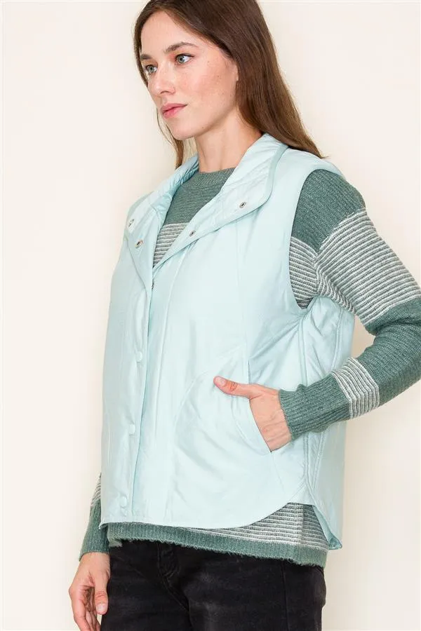Connie Vest - Ice Aqua