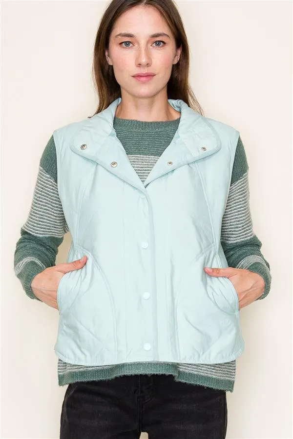 Connie Vest - Ice Aqua