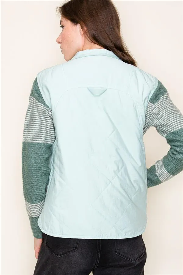 Connie Vest - Ice Aqua
