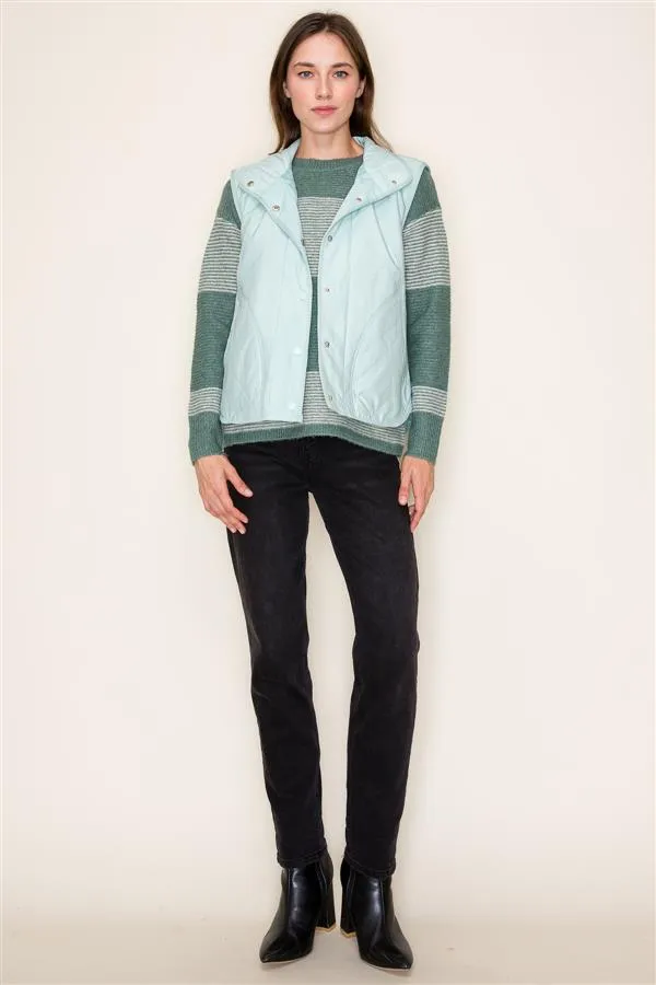 Connie Vest - Ice Aqua