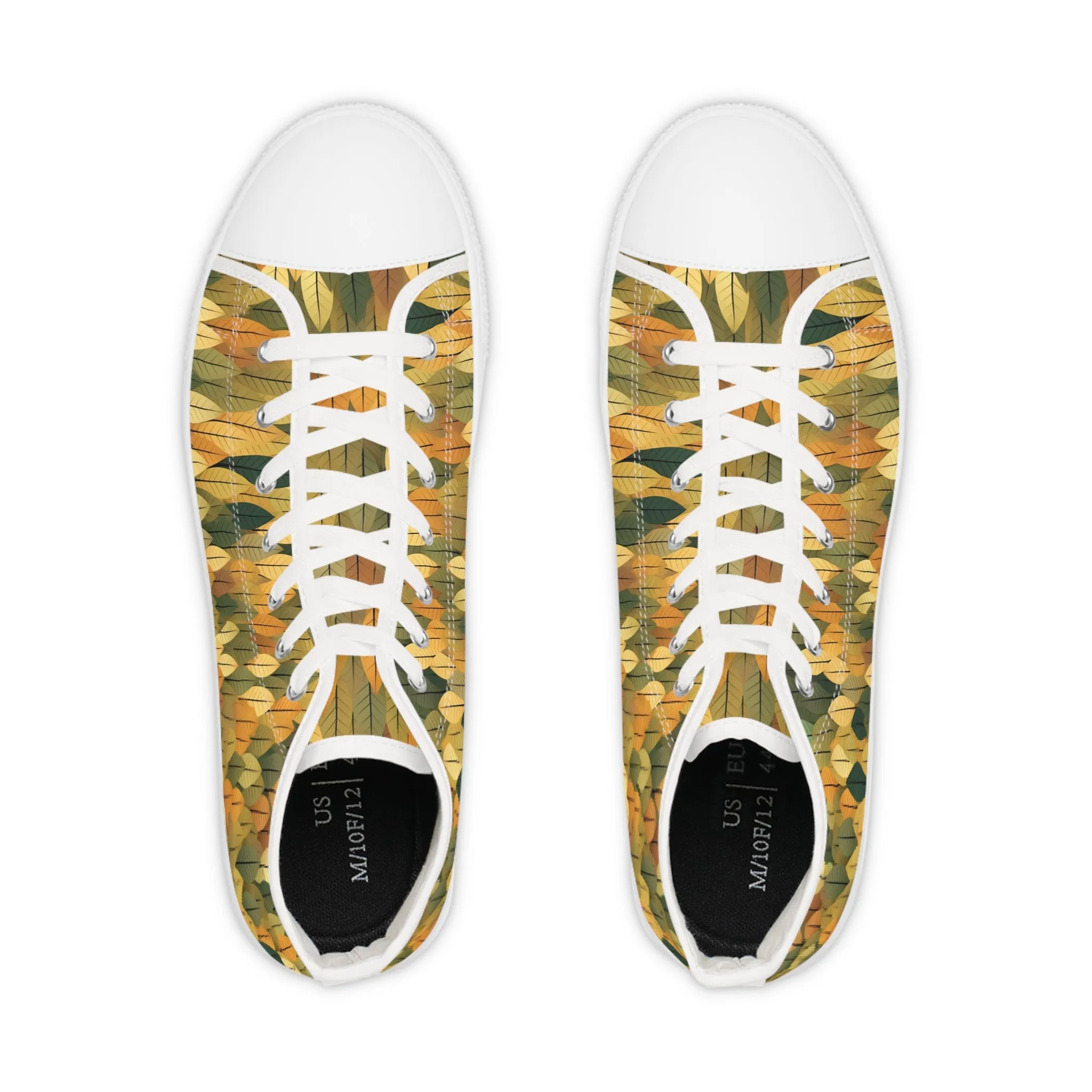 Earth Tones Ver 4 - Men's High Top Sneakers