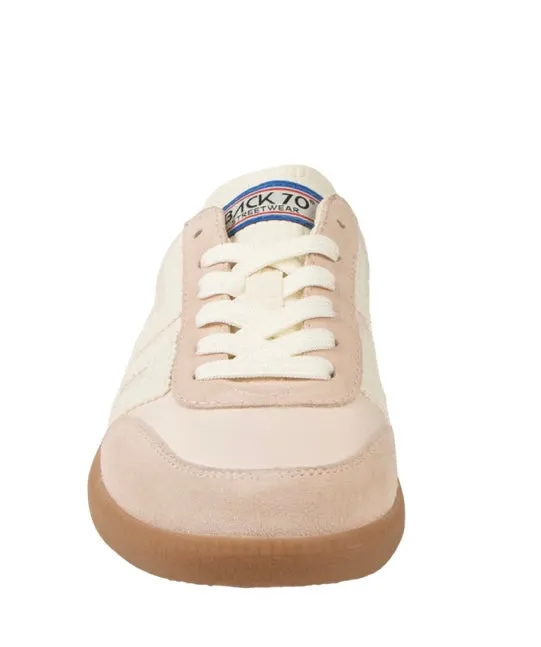 EASTER in Pink Milk Backless Sneakers
