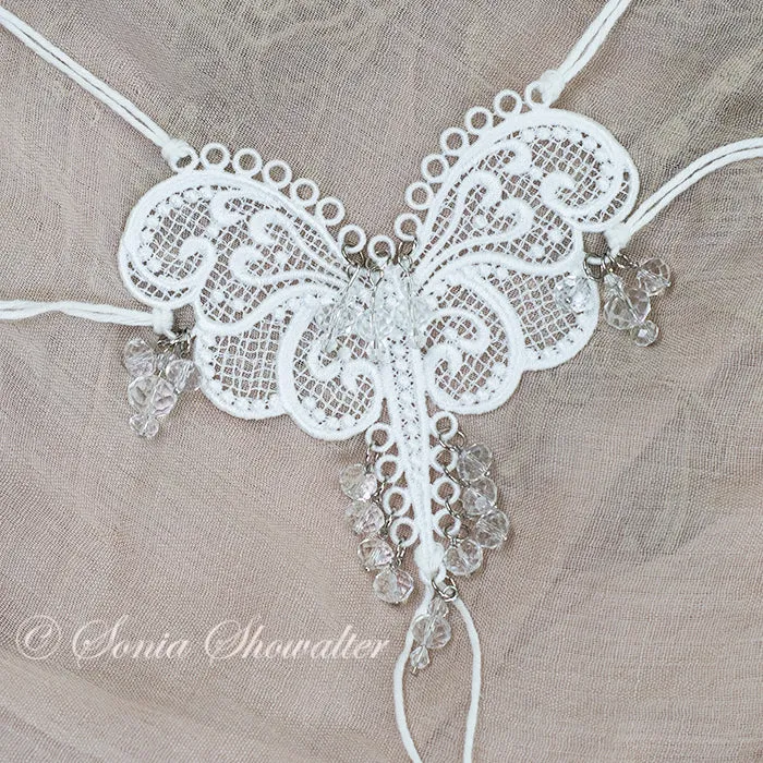 Elegant Barefoot Sandals - FSL   (designed and digitized by Sonia Showalter)