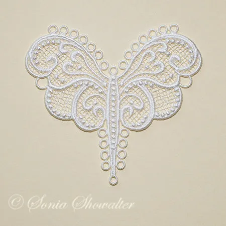 Elegant Barefoot Sandals - FSL   (designed and digitized by Sonia Showalter)