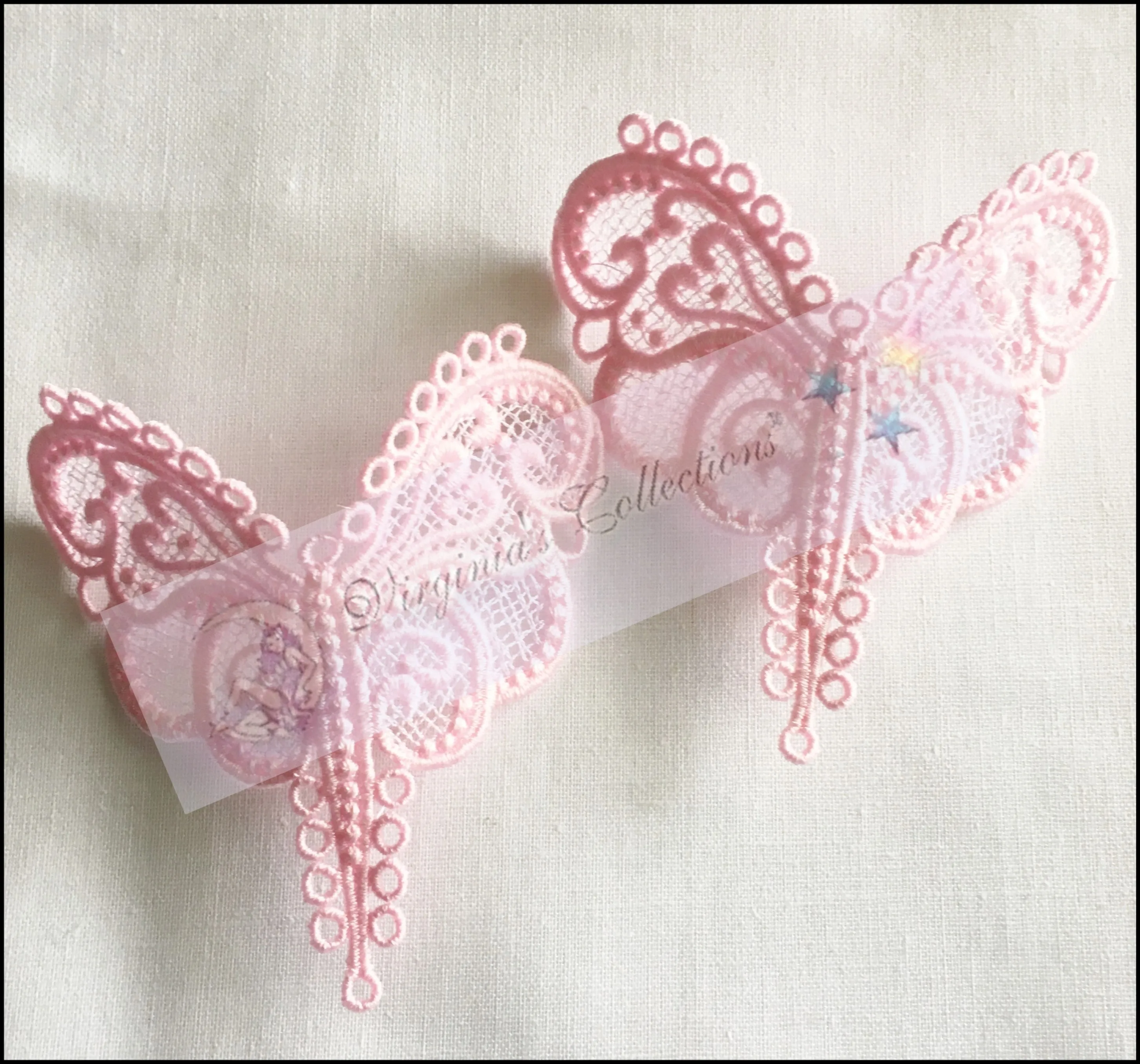 Elegant Barefoot Sandals - FSL   (designed and digitized by Sonia Showalter)