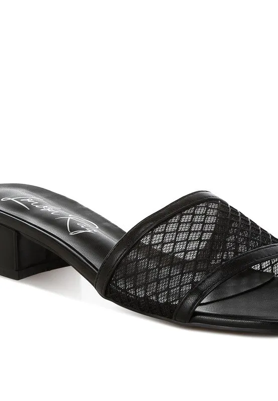 Faria Slip-On Low Block Heels