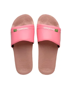 HAVAIANAS SLIDE BRASIL - CROCUS ROSE