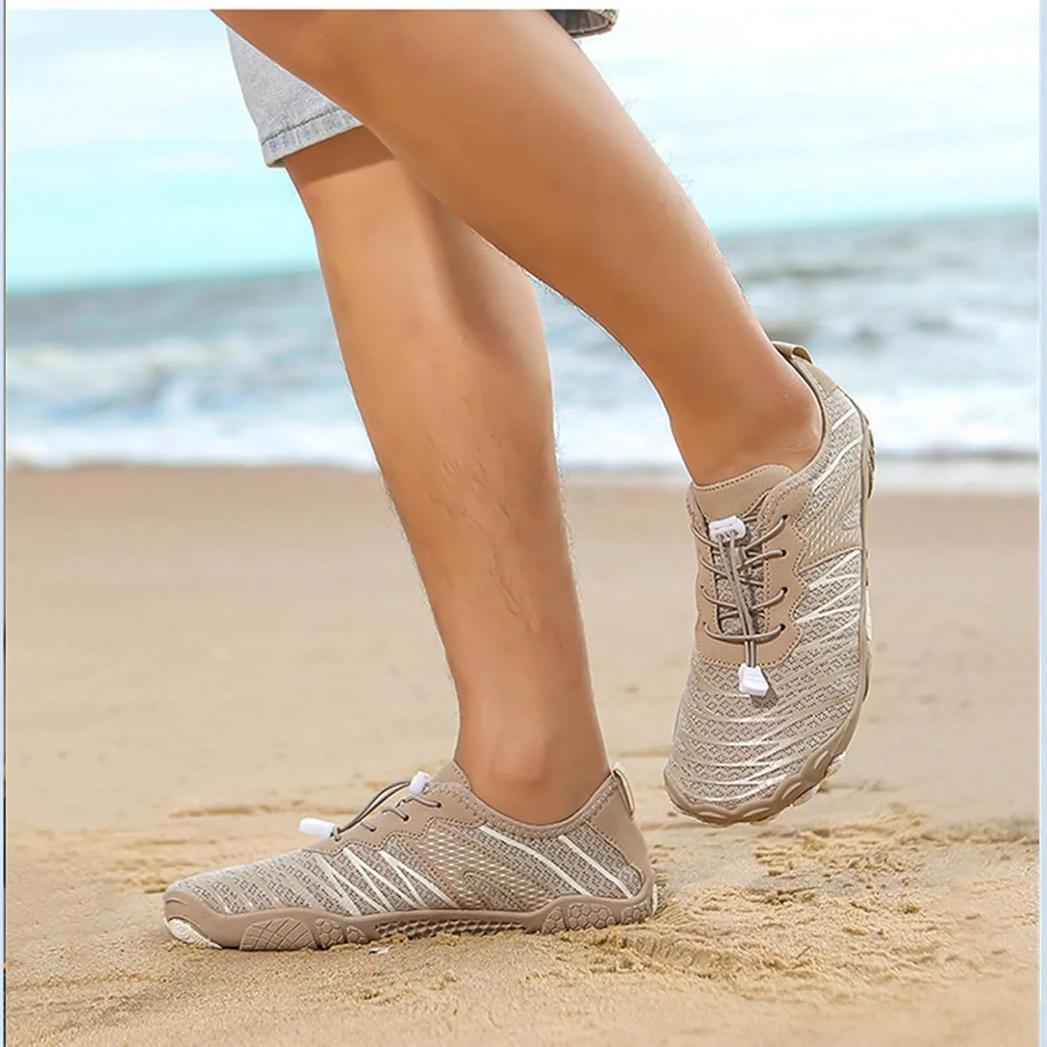 Hike Barefoot Quick Dry Wide Toe Box Non Slip Lightweight Aqua Water Shoes for Women Beach Swim Pool Hiking Walking Kayaking Diving Surfing Athletic Unisex Footwear