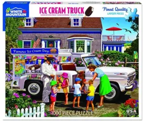 Ice Cream Truck 1000 Piece Jigsaw Puzzle